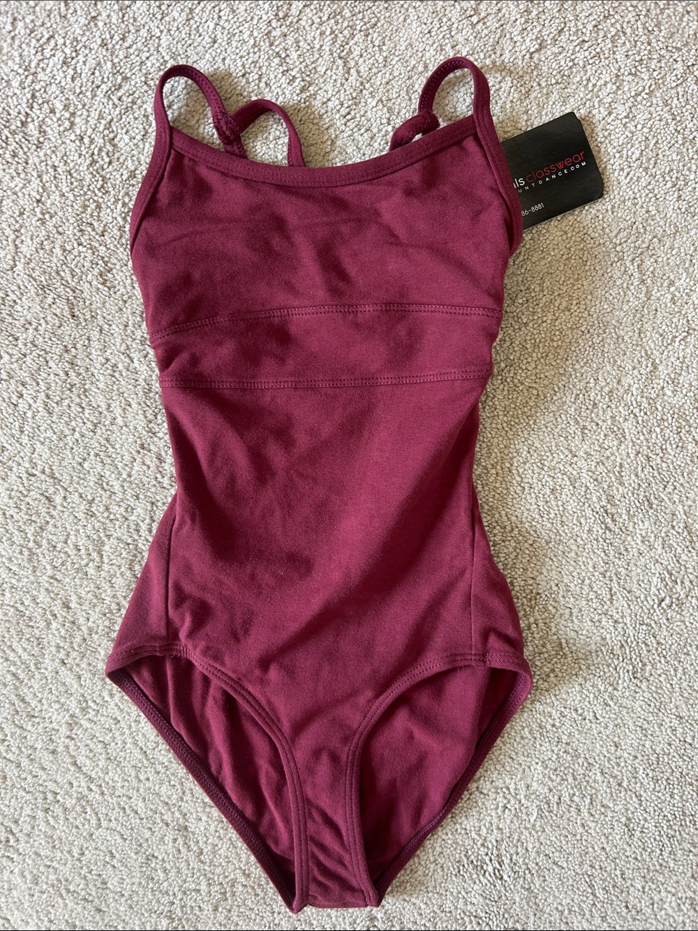 Theatricals Maroon Girls Dance Leotard